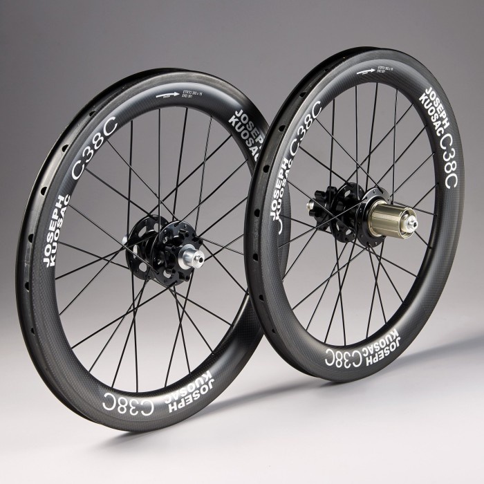 Joseph Kuosac Birdy Carbon Disc Wheelset 355 White Decal