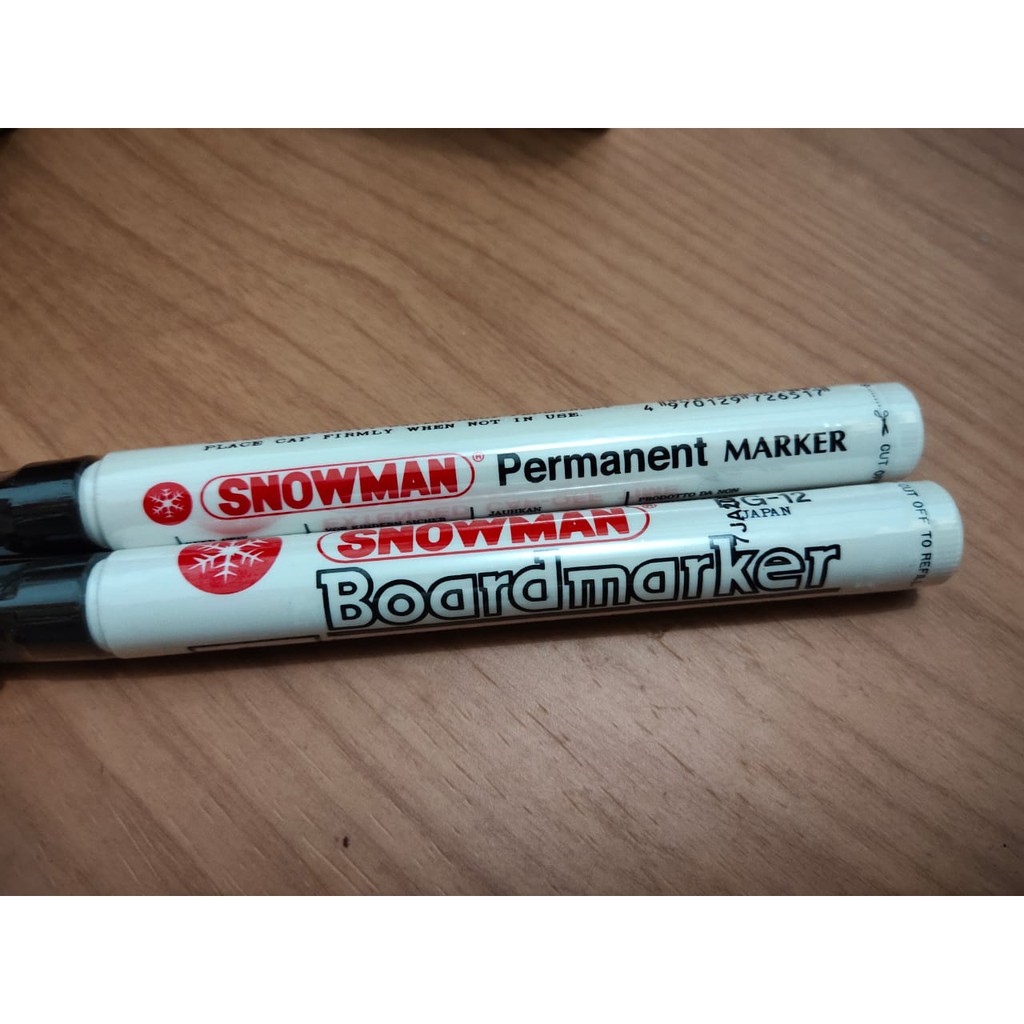 

SPIDOL WHITE BOARD / MARKER SNOWMAN | PERMANENT