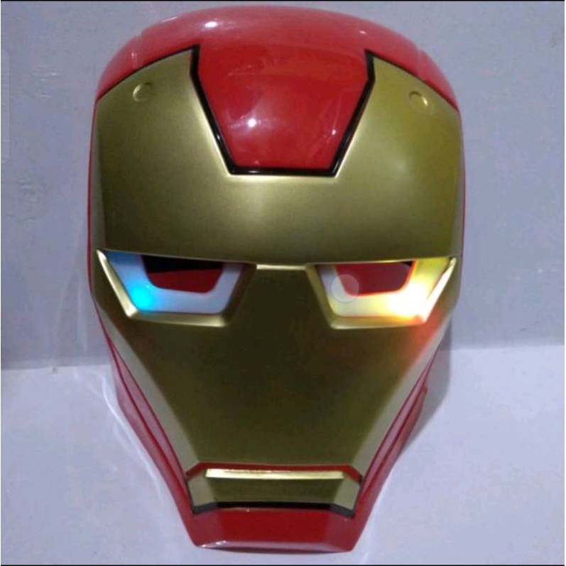 Mainan topeng iron man led