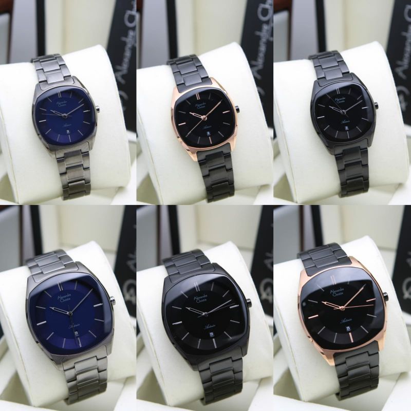 GRATIS BATERAI JAM TANGAN PRIA WANITA ALEXANDRE CHRISTIE AC8671 / AC 8671 ORIGINAL GARANSI RESMI 1TA