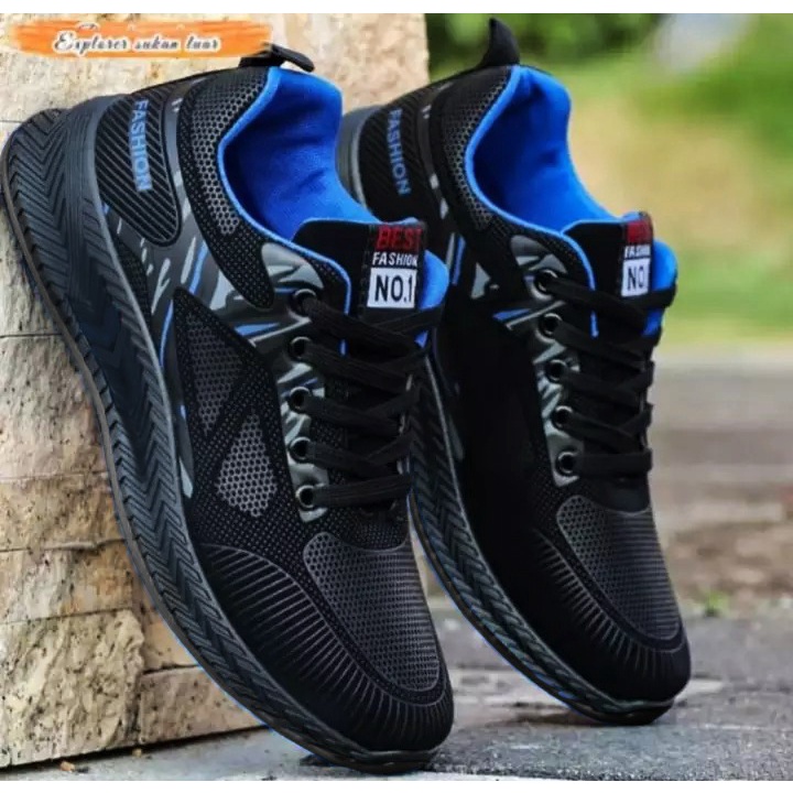 Sepatu Sneakers Laki Laki Best Fashion Kasual