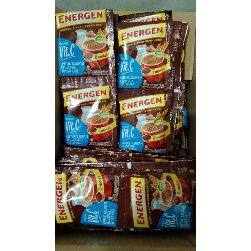 

Energen sereal 10pcs x 34gram
