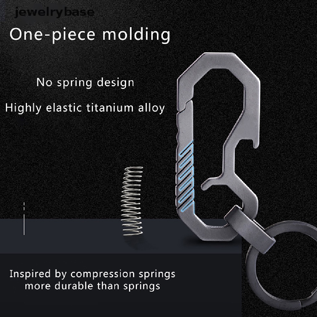 Gantungan Kunci Bahan Titanium Ultra Ringan Untuk Hari Ayah