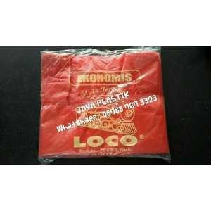 FZN - KANTONG PLASTIK LOCO MERAH EKONOMIS 24 " TERMURAH