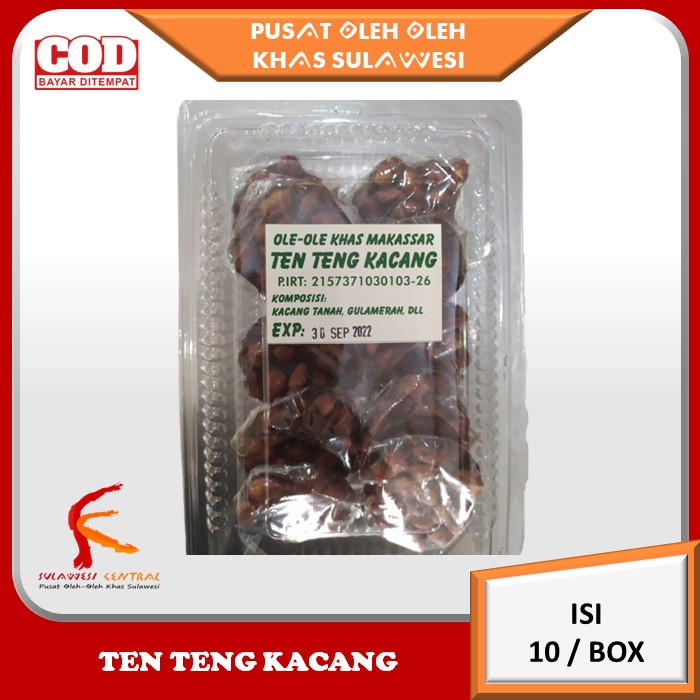 

Ten Teng Kacang Makassar Khas Sulawesi