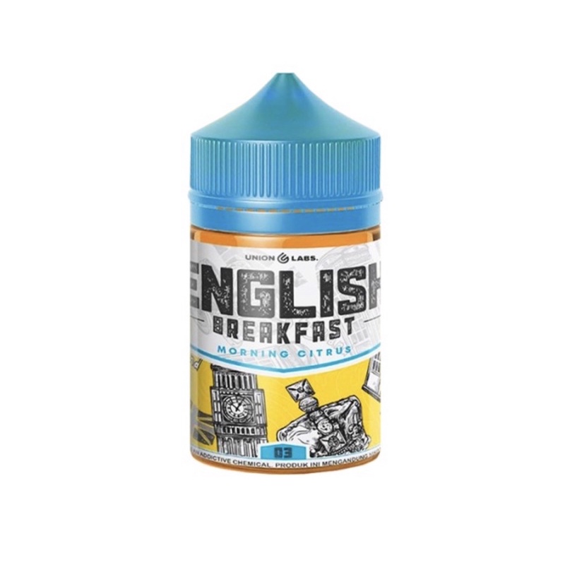 Liquid English Breakfast Morning Citrus E-Liquid 60ML