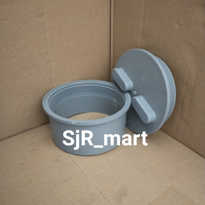 CLEAN OUT 6" Inch / Clean Out Pipa / CO 6 Dop Drat Tutup Septic Tank