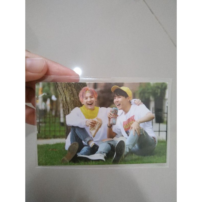 BTS Now 3 Photo card Sope suga jhope