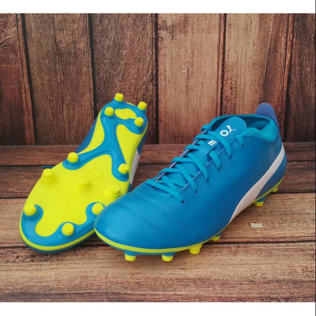 ORIGINAL PUMA ONE 17.4 Sepatu sepak Bola Pria Biru