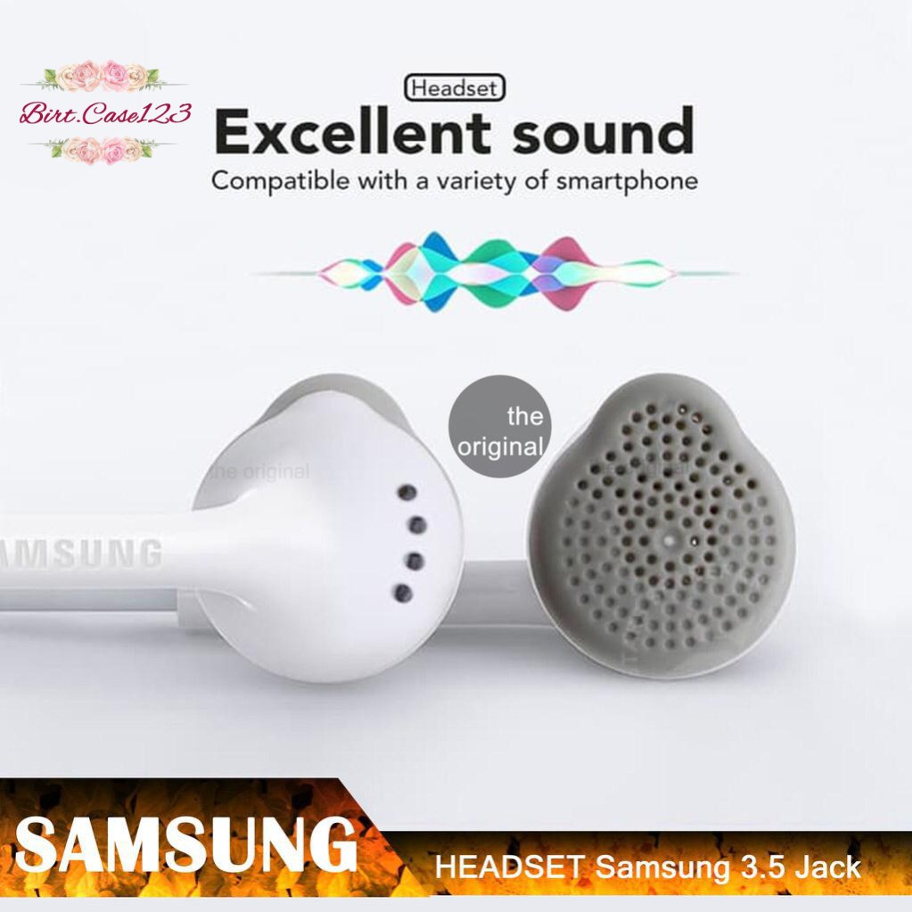 Headset Headsfree henset Hf Samsung J1ace J2prime J3 J5 A10s s5830 original INDONESIA SUPER BC1359