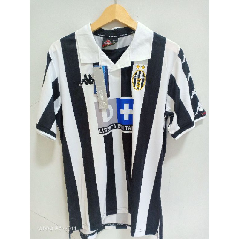 Jersey Juventus Retro Musim 1999 Ready XL (54-73) BNWT