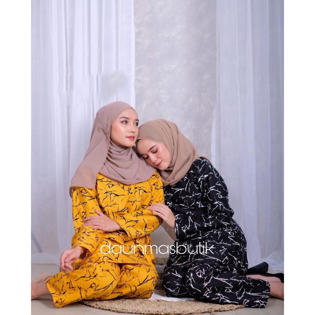 1KG MUAT 4PCS | TREENCY DAILY SET ONESET RAYON FASHION WANITA SIMPEL HITS SELEBGRAM MUSLIMAH SYARIAH