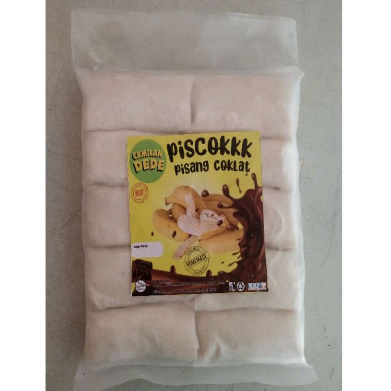 

piscok pisang coklat lumer frozen box