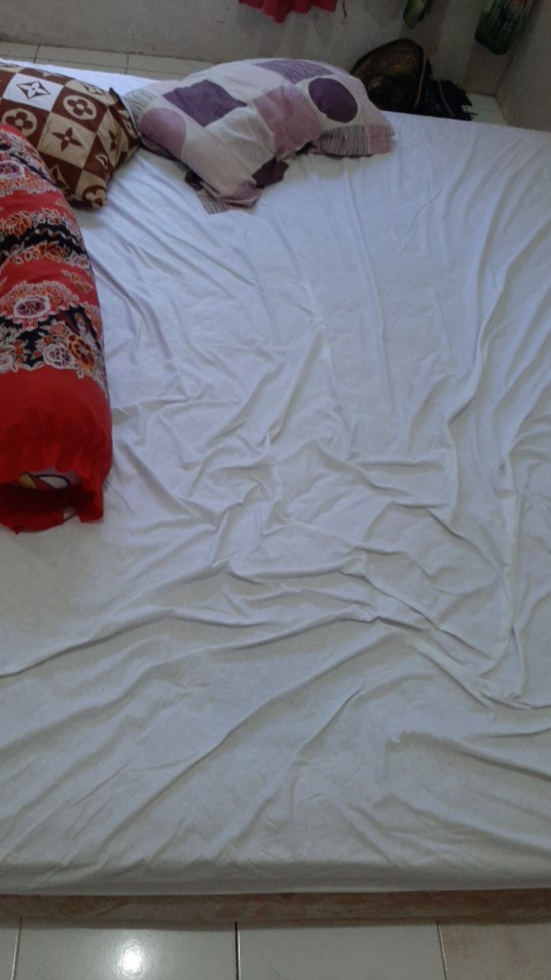 Sprei Home Made Polos Warna Ijo Botol,fusia Pink,ijo Armi, Putih,coklat   120,160,180