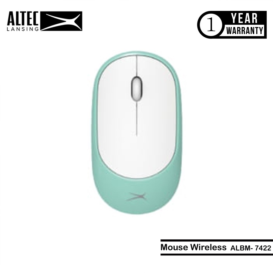 Mouse Wireless Altec Lansing ALBM-7314 Silent Blue | Altec ALBM7314