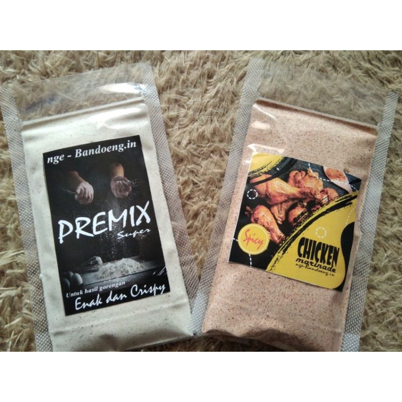 

Paket nge-Bandoeng.in Bumbu Marinasi dan Tepung Premix