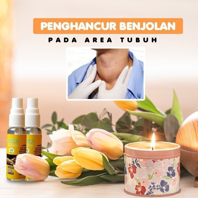OLESIN ID MINYAK GINGSENG OLESIN ID BPOM ORIGINAL OBAT BENJOLAN KELENJAR GETAH BENING 100% ORIGINAL