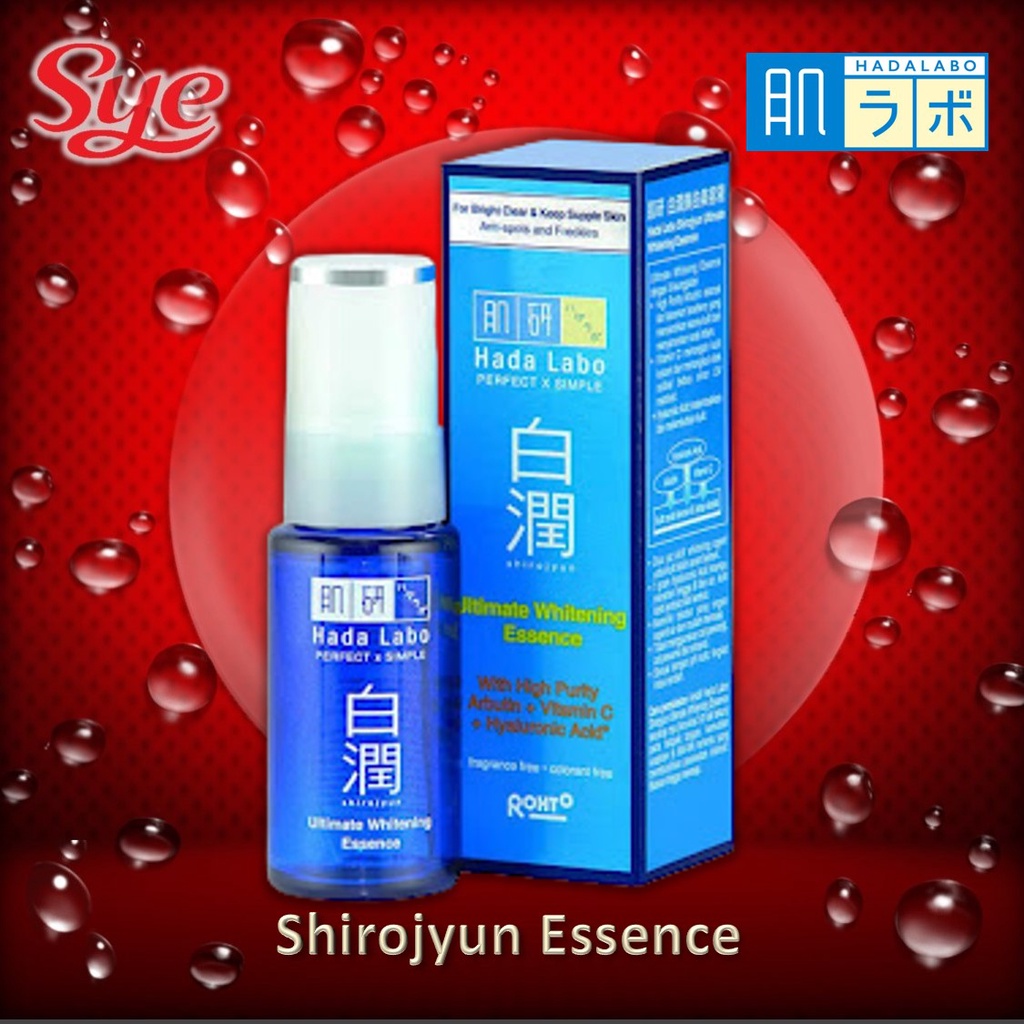 BPOM HADA LABO SHIROJYUN WHITENING ESSENCE 30GR / HADALABO ESSENCE / SYE