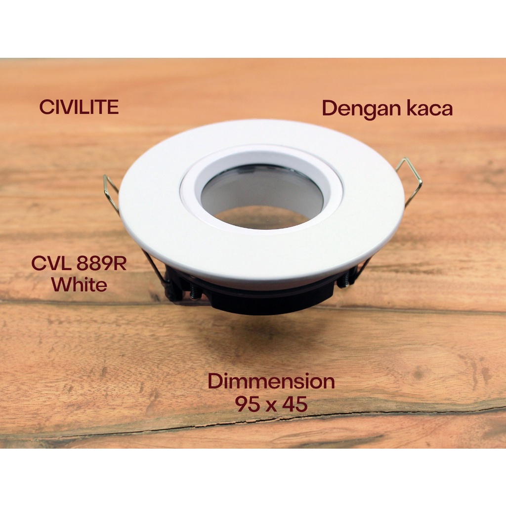 casing mr16 civilite with kaca