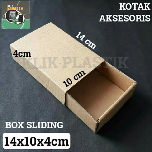 

KOTAK SLIDING 14X10X4/TEMPAT SOUVENIR/KARDUS HP BOX KOTAK HP AKSESORIS
