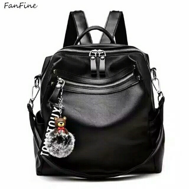 COD√ Multifungsi Selempang Tas Ransel Wanita Korea Backpack Punggung Import Fashion Cantik Slingbag