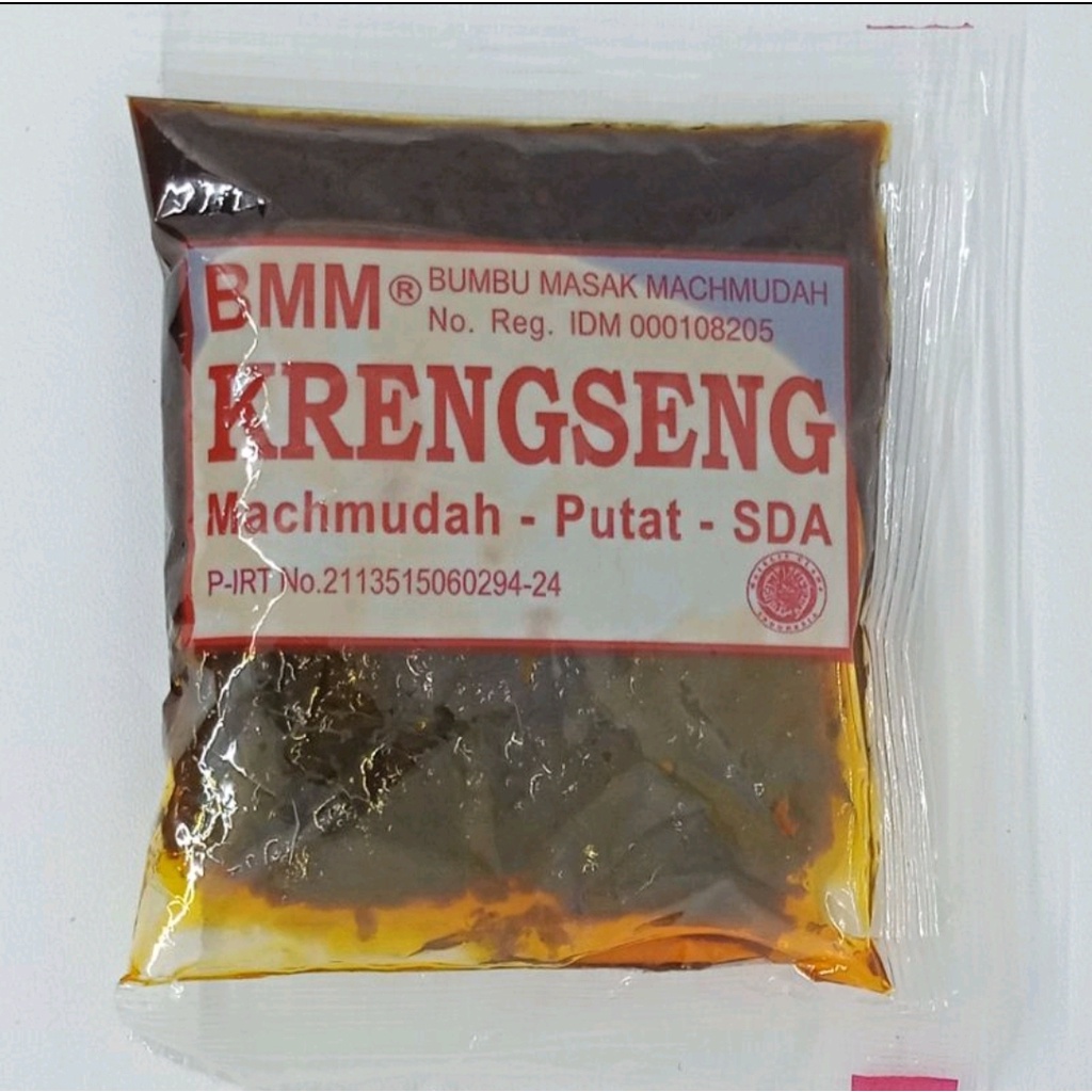 

BMM Bumbu Masak Machmudah Bumbu Instant Rasa KRENGSENG - FREE PACKING KARDUS