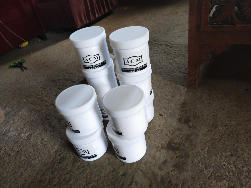 Obat Las Alumunium Flux Serbuk Aluminium Brazing Flux Kawat Bubuk