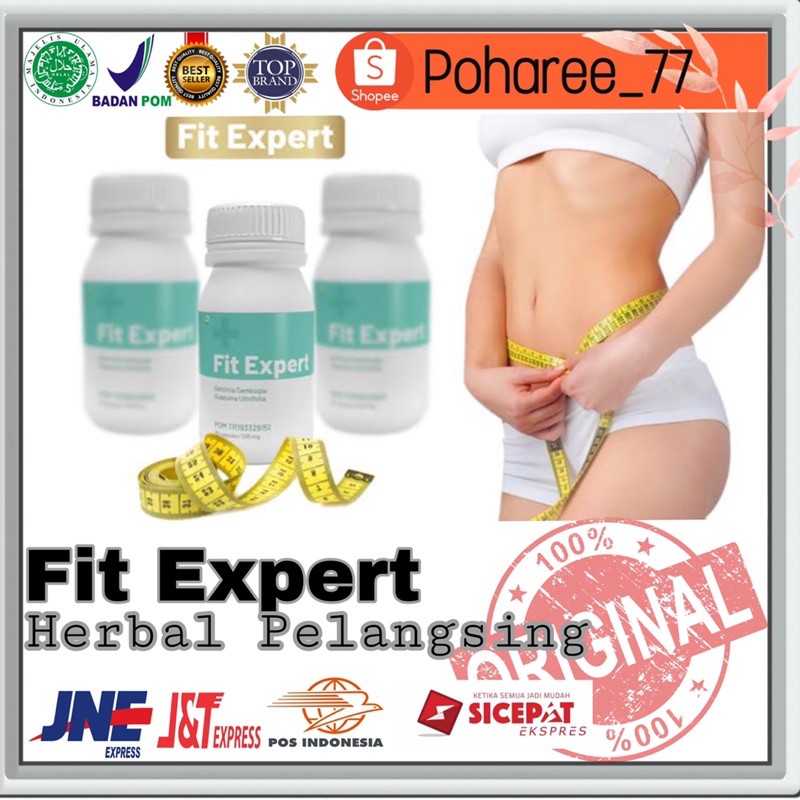 Fit Expert Herbal Pelangsing Original 100% Asli