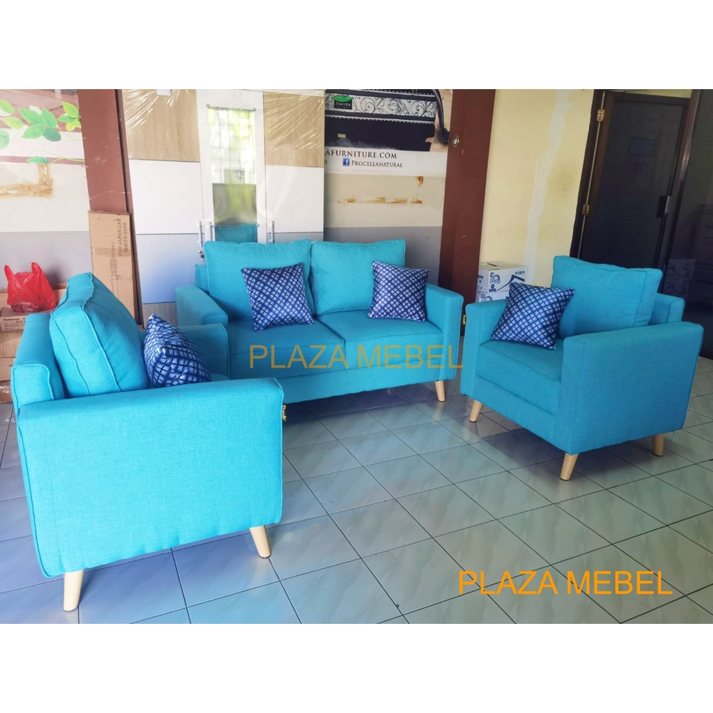 Sofa Kursi Tamu Ribbon Minimalis Modern 211