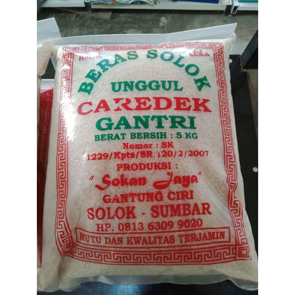 

Beras Solok Unggul Caredek Cantri 5kg