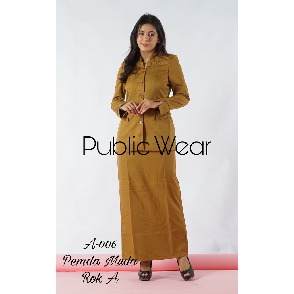 SERAGAM PEMDA BELLAGIO, JAS PNS BELLINI, BLAZER GURU [A-006]