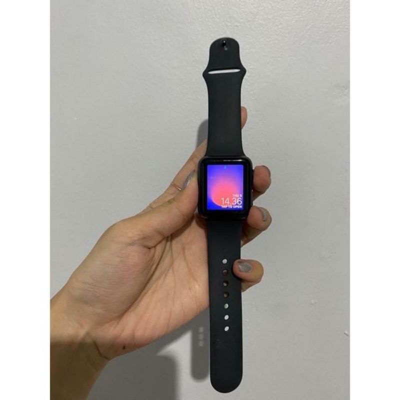 Preloved jam Apple Watch series 3 black 38mm