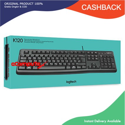 KEYBOARD USB LOGITECH ORIGINAL K120