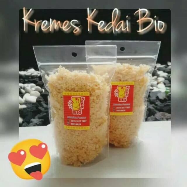 

Kremes Ayam Kedai Bio...kemasan 100 gr