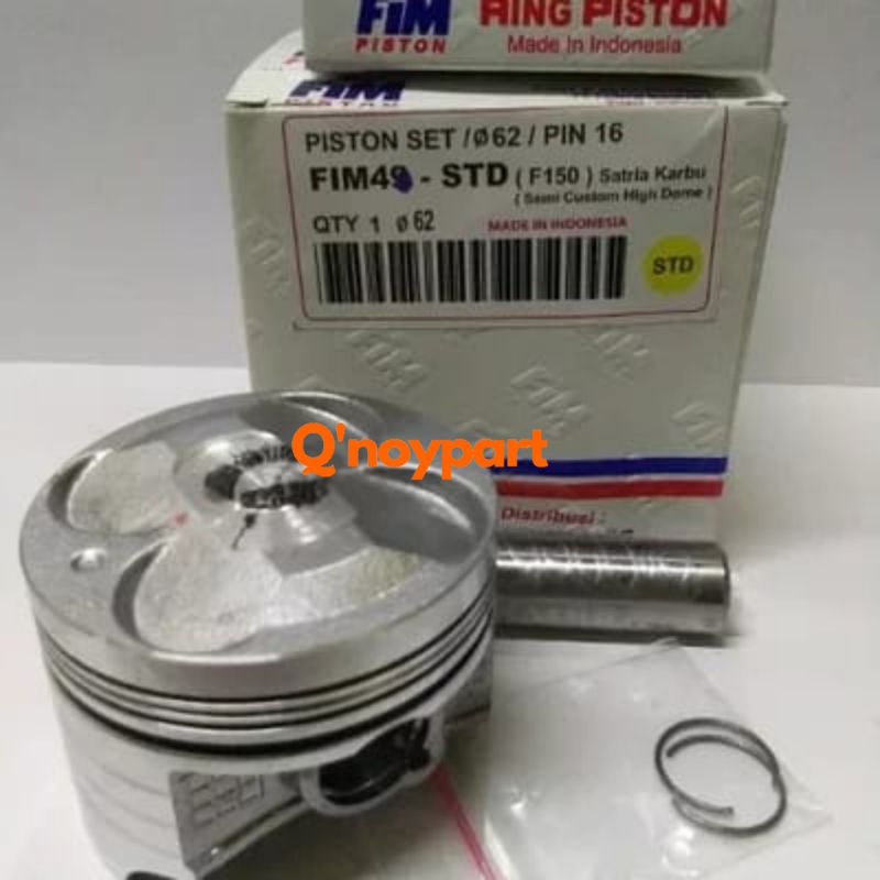 PISTON FIM SATRIA FU 62 64 PISTON KIT IZUMI BUKAN NPP