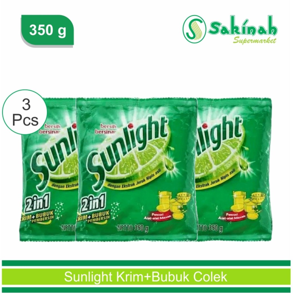 Sunlight Cream colek Lime 270gr (3pcs)