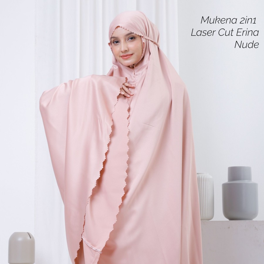 Mukena travel premium original parasut rayon jumbo K0N6 Murah tebaru 2022 wanita terusan polos Renda