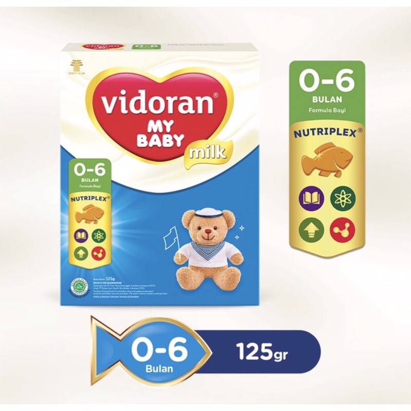 Vidoran my baby 0-6 bulan ( susu nutrisi lengkap bayi 0-6 bulan )