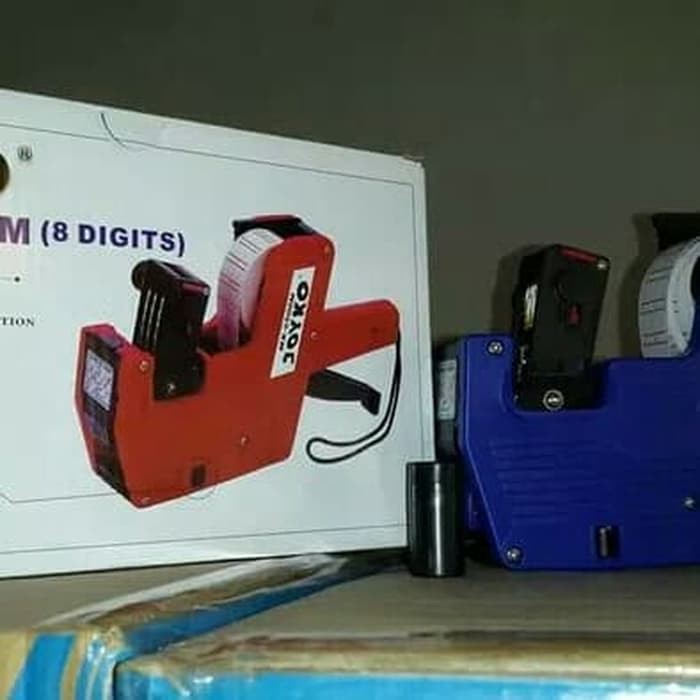 

Alat Mesin Label Harga 1 Baris 8 Digit Price labeller Joyko MX 5500M