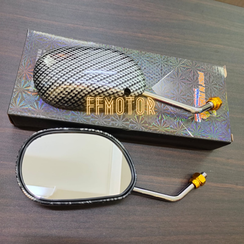 Spion Carbon Chrome Beat Drat Honda / Spion Karbon Chrome Beat Vario Scoopy Dll-5