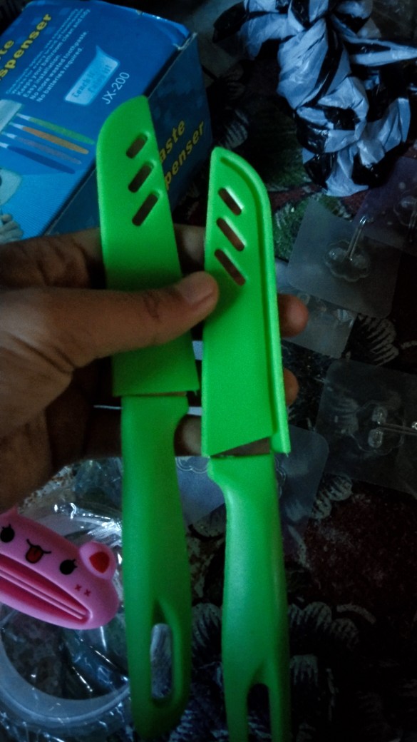 Duawarna Pisau Dapur Ukuran Kecil Mini Pisau Dapur Kitchen Knife Pengupas Buah Sayur Serbaguna Kc034