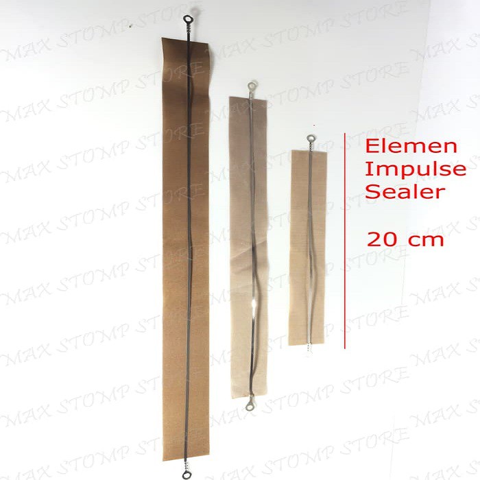 Elemen Impulse Sealer 20cm 30cm 40cm Press Plastik Kantong