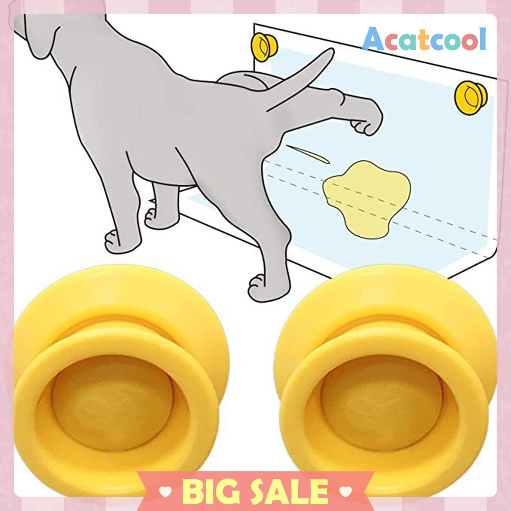 Plastic Puppy Pee Pads Holder Dogs Diaper Fixed Magnetic Bracket Support