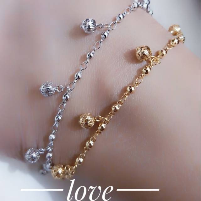 Gelang kaki cantik xuping