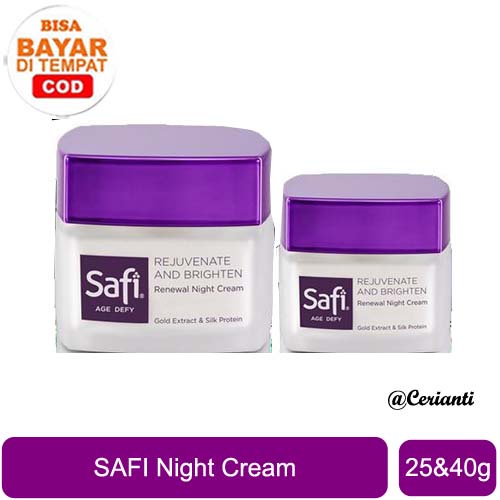 Safi Age Defy Renewal Night Cream 25 gr 45g