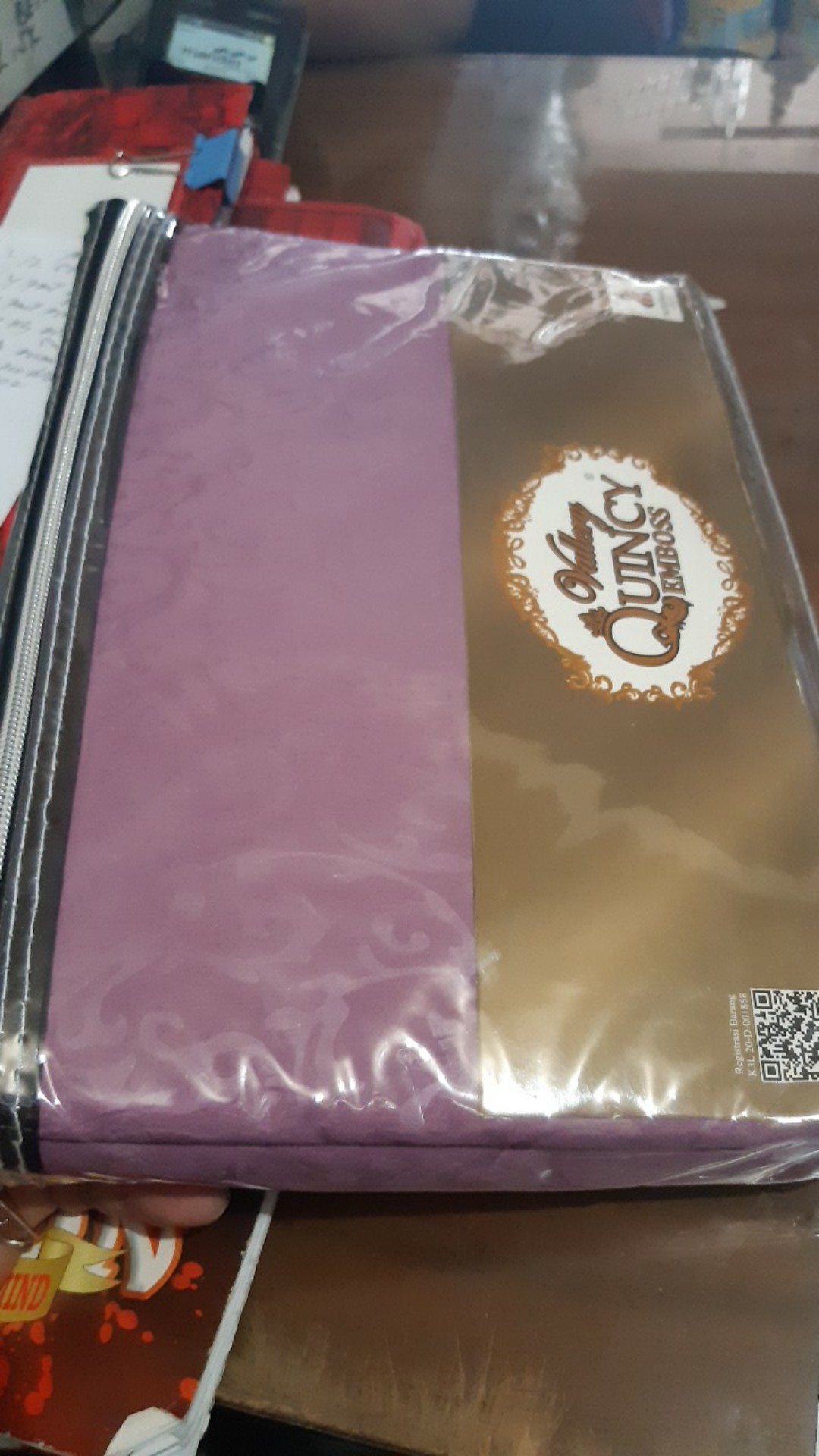 Set Sprei Polos 180x200 160x200 Tinggi 30 Quincy Vallery Warna Latte Chiffon Sp180vlr Sleepwell