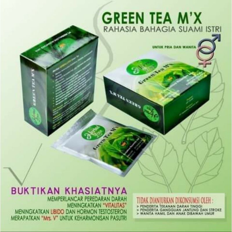 

Green Tea MX 1 Box Isi 5 Set