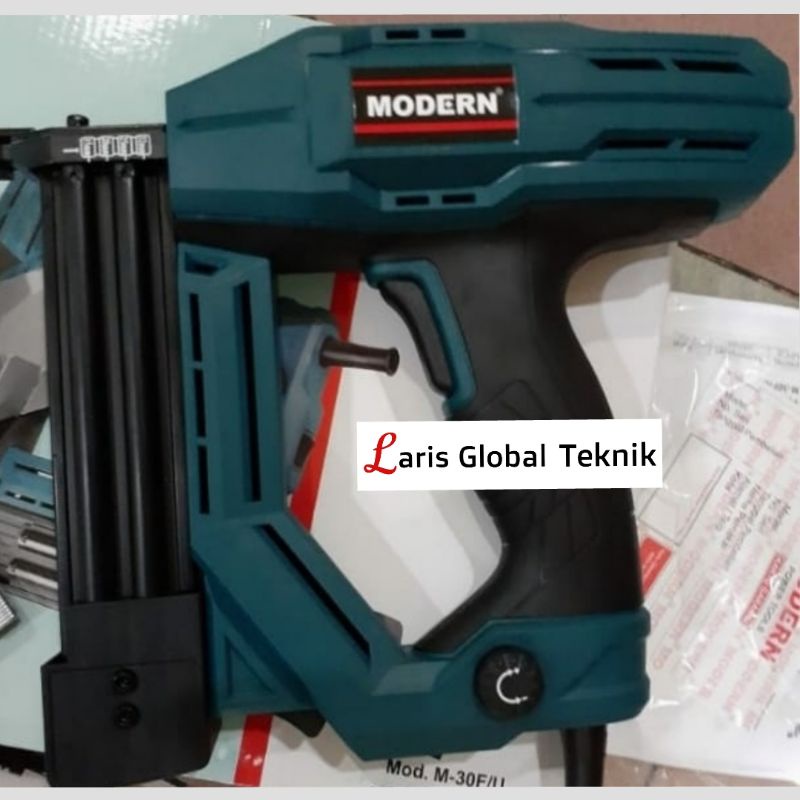 MODERN M30-FU Mesin Paku Tembak Elektrik Nailer Machine Tacker