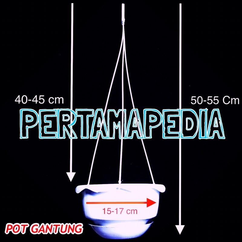 PAKET JUNTAI GANGGANG PRETTY PRITI+POT GANTUNG/Bunga Plastik/Daun Rambat Plastik/Busa Bunga/Dekorasi-6