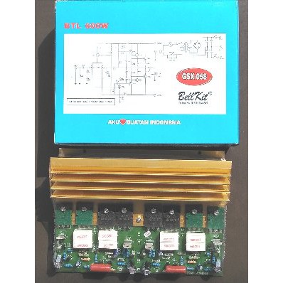 GSX058 POWER BTL 600W STEREO AMPLIFIER